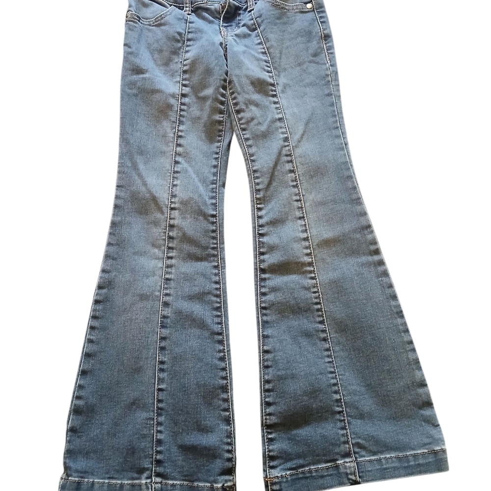 Kids Blue Flared Jeans
